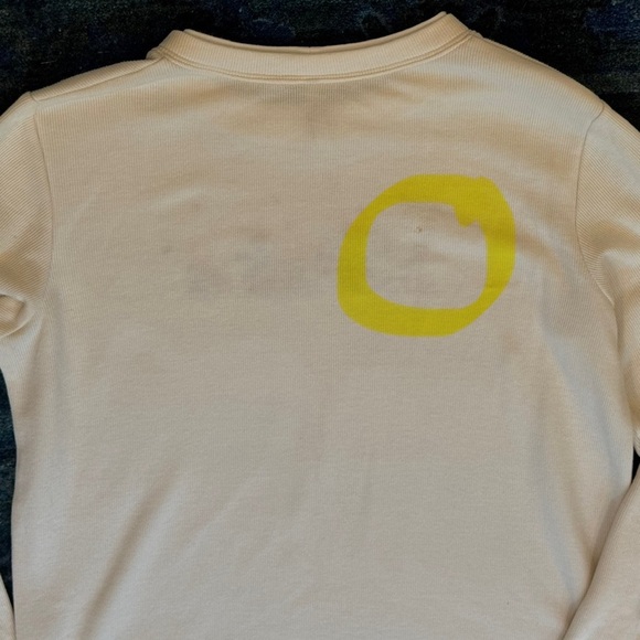 White Stag SZ L Holiday Embroidered Snow HoHo Tee Party Long Sleeve Winter Top - Picture 9 of 9